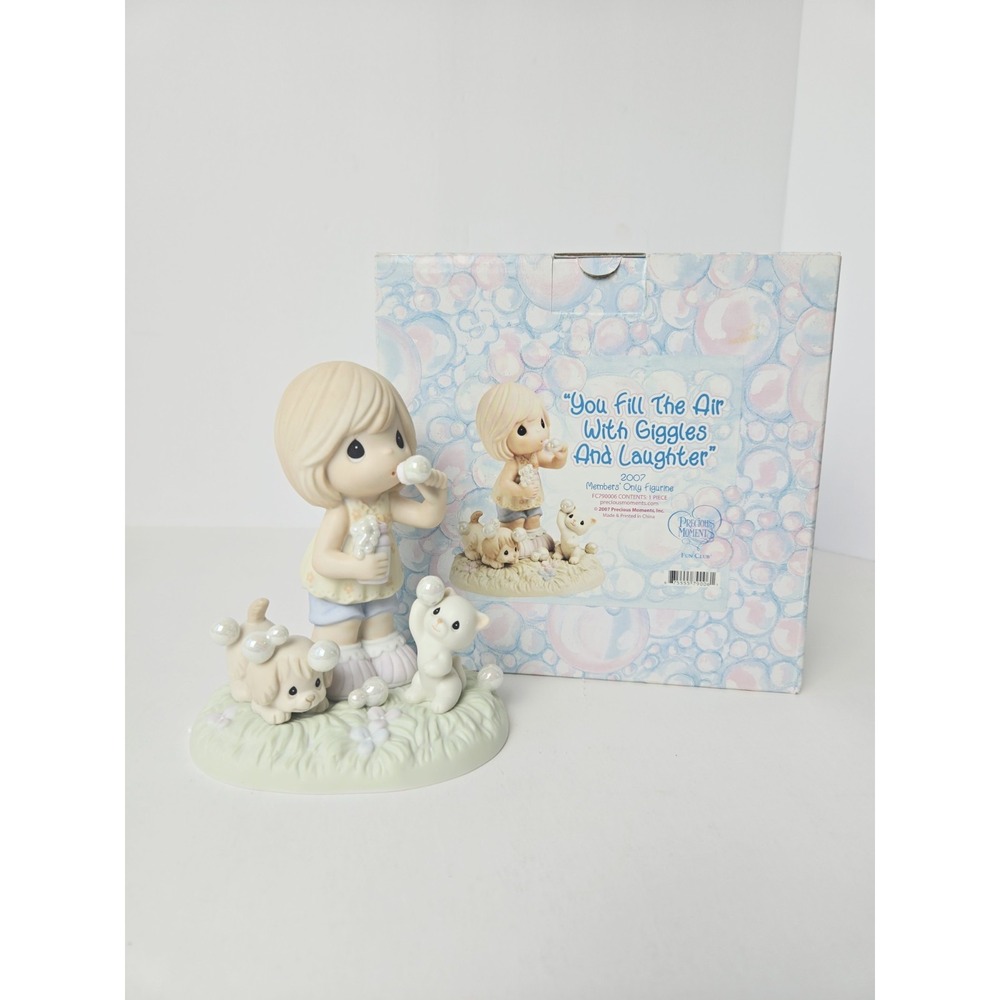 Enesco Precious Moments figurine wbox You Fill the Air with Giggles and Laughter